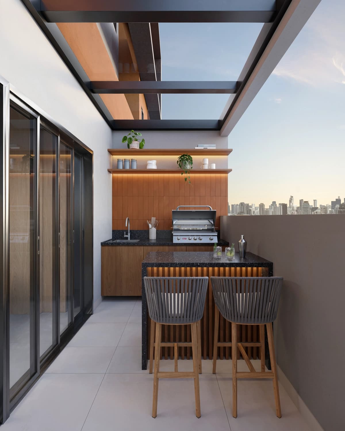 Grill externo